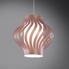 Lampadario plastica leggero rosa metallizzato camerette camere da letto  43275