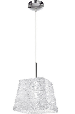 Lampadario trapezio trasparente 36111 LUCI E COLORI