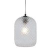 Lampadario trasparente piccolo moderno vetro 15x20cm 42631 LUCI MODERNE