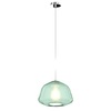 Immagine aggiuntiva di Lampadario in vetro verde design doppio vetro  43281