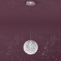 Lampadario moderno a piccola sfera gomitolo 12cm 1098/S1-GO  TOP LIGHT