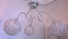 Lampadario a soffitto 3 luci gomitolo cromato 1098/PL3-GO WILLOW TOP LIGHT