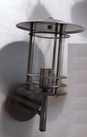 Lampada parete per esterno nichel spazzolato 4420 PERENZ
