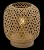 Terza foto lampada bamb&ugrave; tavolo 23cm