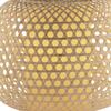 Particolare di Lumetto lampada da tavolo bamb&ugrave; naturale 36cm  42253