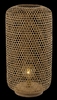 Lampada tavolo o terra grande in bamb&ugrave; 55cm