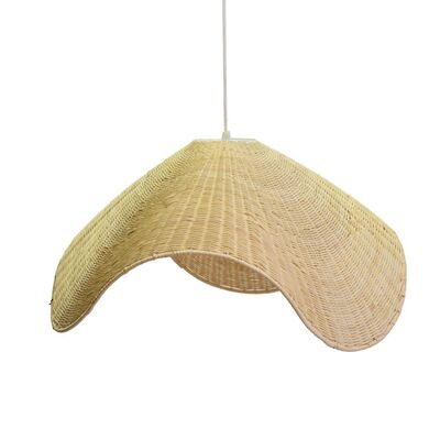 Lampadario rattan cappello 60cm 37530 COLORI E LUCI