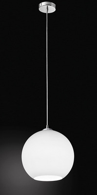 Lampadario sfera aperta bianca 30cm 6476 PERENZ