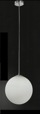 Lampadario sfera bianca 30cm chiusa 6344 PERENZ