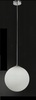 Lampadario sfera bianca 30cm chiusa 6344 PERENZ