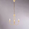 Immagine aggiuntiva di Lampadario 3 luci chandelier semplice avorio decap&egrave;  43884