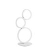 Immagine aggiuntiva di Lampada arredo bianca alta 42,7cm 3 anelli uniti design moderno  43466
