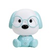 Lampada bimbi abat-jour tavolo cagnolino azzurro led touch 41736 LUCI E COLORI