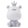 Immagine aggiuntiva di Lampada cameretta bambini pupazzo ippopotamo grigio  41729