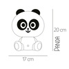 Immagine aggiuntiva di Lampada led cameretta bambini a forma di buffo e timido panda  41738
