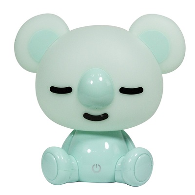 Lampada da comodino bimbi a forma di koala verde carino 41728 LUCI E COLORI