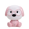 Lampada per bambina rosa notturna cagnolino touch led 41737 LUCI E COLORI