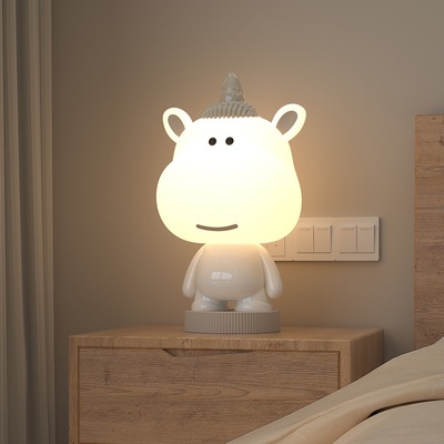Lampada unicorno ricaricabile LED cambia colore camerette  41740