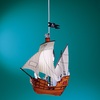Ulteriore dettaglio di Lampadario Veliero dei Pirati per camerette avventurose  42822