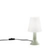 Lampada comodini camerette in PVC base colorata verde LUCI