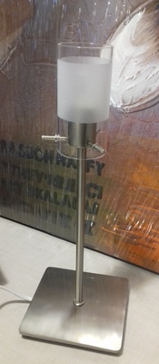 Lampada da comodino vetro satinato e trasparente 4242 PERENZ