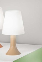 Lampada tortora per comodino in acrilico  43849