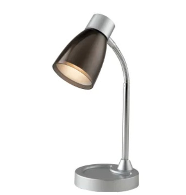 Lampada nera comodino scrivania tavolo studio 39229 LUCI MODERNE