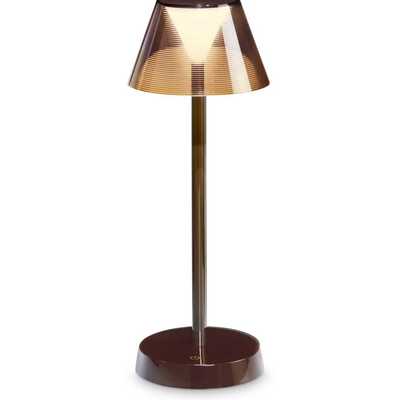 Lampada LED senza fili design ricaricabile touch 3 intensit&agrave; LOLITA TL COFFEE IDEAL LUX