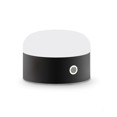 Lampada ricaricabile nera piccola touch LED MIGNON TL NERO IDEAL LUX
