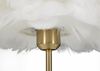 Ulteriore dettaglio di Lampada tavolo stile glamour piume bianche 30x50cm  42428