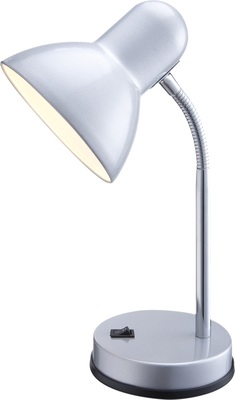 Lampada da tavolo in metallo grigio modellabile 2487 GLOBO LIGHTING