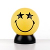Lampada emoticon sorriso occhi a stella emoji gialla con lampadina LED 40438 LUCI E COLORI