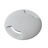 Immagine aggiuntiva di Faretto incasso grigio 9cm 2 fessure pavimento esterno calpestabile  43599