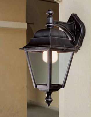 Applique esterno lanterna grande in gi&ugrave; 561.3 MORETTI