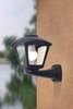 Immagine aggiuntiva di Lampada parete esterno piccola nera lanterna resina  45495