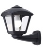 Particolare di Lampada parete esterno piccola nera lanterna resina  45495