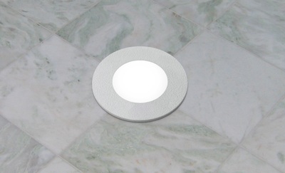 Lampada pavimento incasso grigio esterno calpestabile 9cm  43603