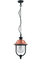 Lampadario lanterna per esterno rame a sospensione 40759 LUCI ESTERNO