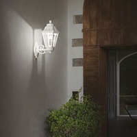Applique da esterno a parete a lanterna bianca DAFNE AP1 BIG BIANCO IDEAL LUX