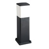 Immagine aggiuntiva di Lampada da giardino palo da 48cm quadrato nero E27 2700K 4000K 6500K  45685