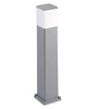 Immagine aggiuntiva di Lampione moderno squadrato grigio alto 80 con lampadina E27 8,5 W CCT  45686