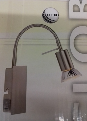 Lampada parete flessibile nikel 5730-1W GLOBO LIGHTING