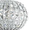 Particolare di Applique cristalli applicati su base cromata  42319