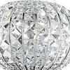 Ulteriore dettaglio di Applique cristalli applicati su base cromata  42319