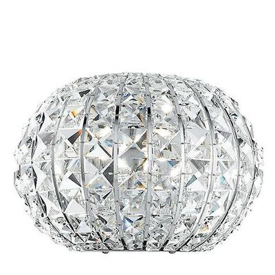 Applique cristalli applicati su base cromata 42319 LUCI CRISTALLI