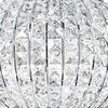 Ulteriore dettaglio di Lampadario a sospensione cristalli applicati 45cm 5 luci E27  42322