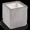 Immagine aggiuntiva di Abat jour piccola cemento squadrata KOOL TABLE TL1 IDEAL LUX
