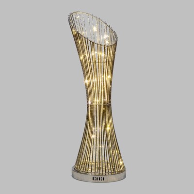 Lampada da terra led decorativa svasata 60 led alta 80cm 59610 LUCI E COLORI