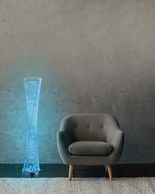 Lampada decorativa cambiacolore led RGB alta 143cm 39553 LUCI E COLORI