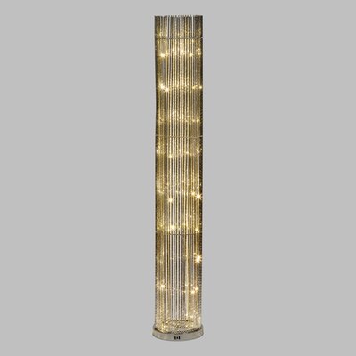 Piantana a led cilindro decorativo 100 led 140cm uso interno d.21 59412 LUCI E COLORI